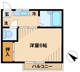 メゾンドールの物件間取画像